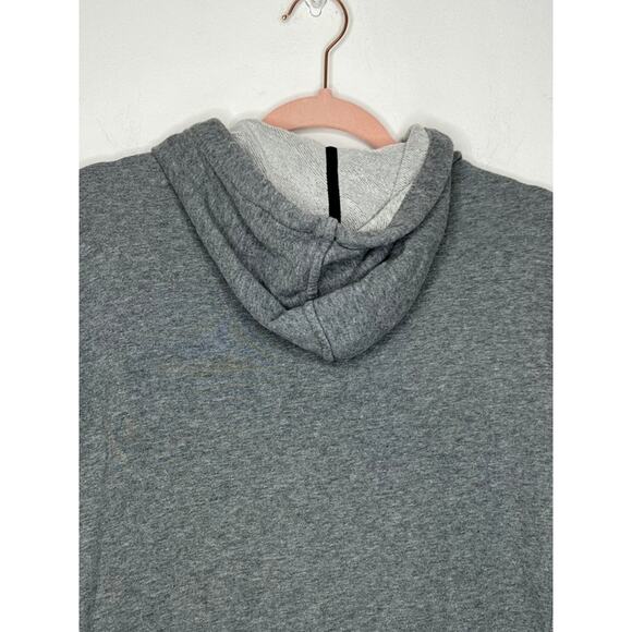 Armani Exchange Grey Zip Up Long Sleeve Lightweight Cotton Hoodie Sweatshirt M - Picture 5 of 9